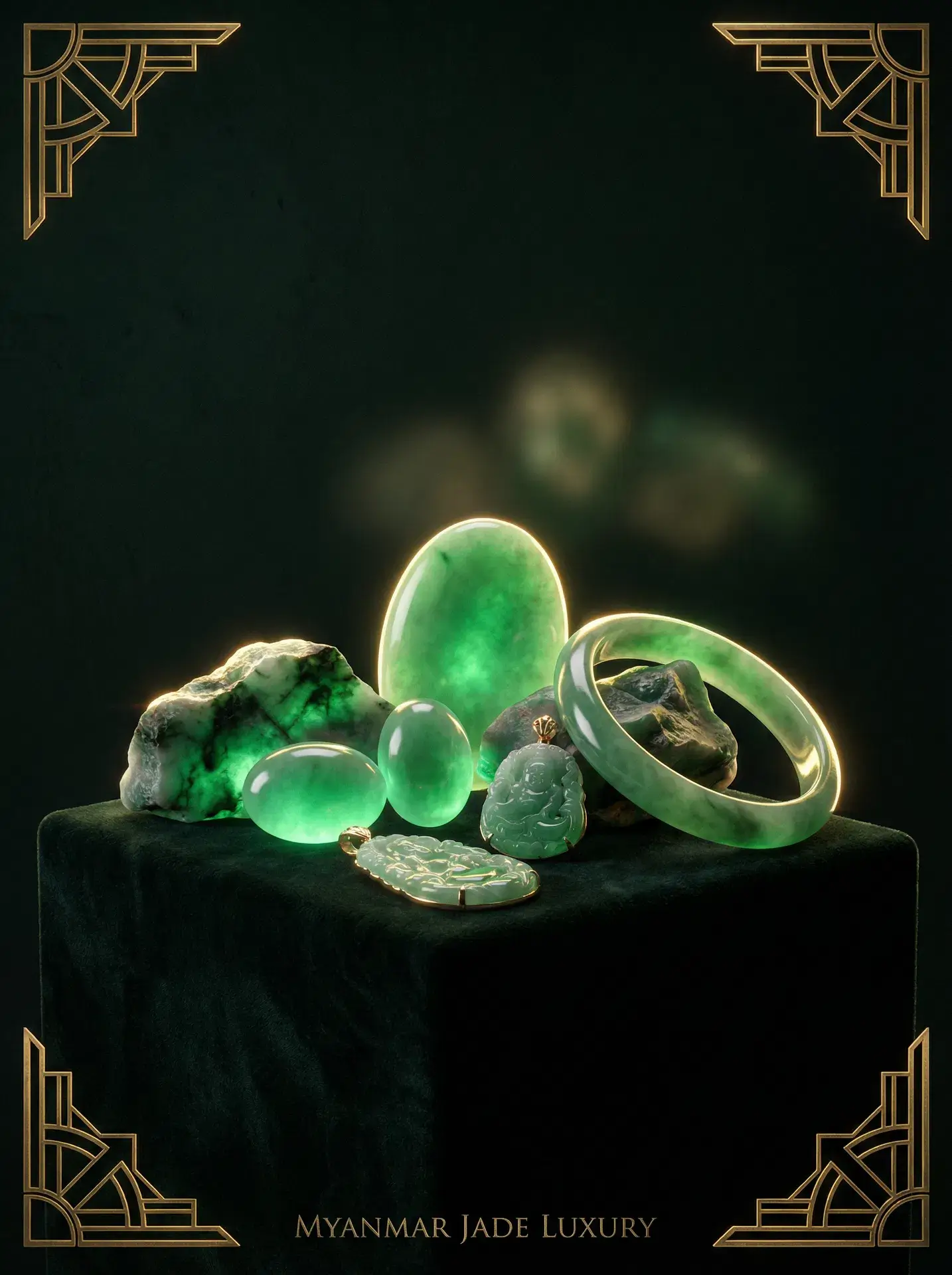翡翠原石精品